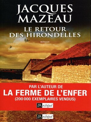 cover image of Le retour des hirondelles